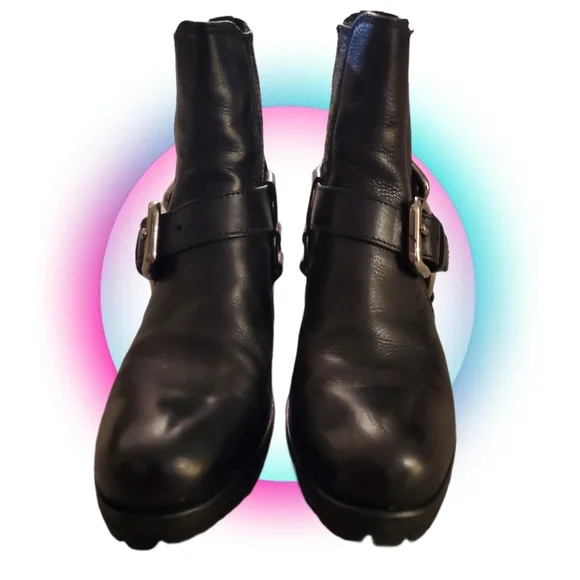 MIU MIU Motorcycle Harness Boots - Picture 7 of 14